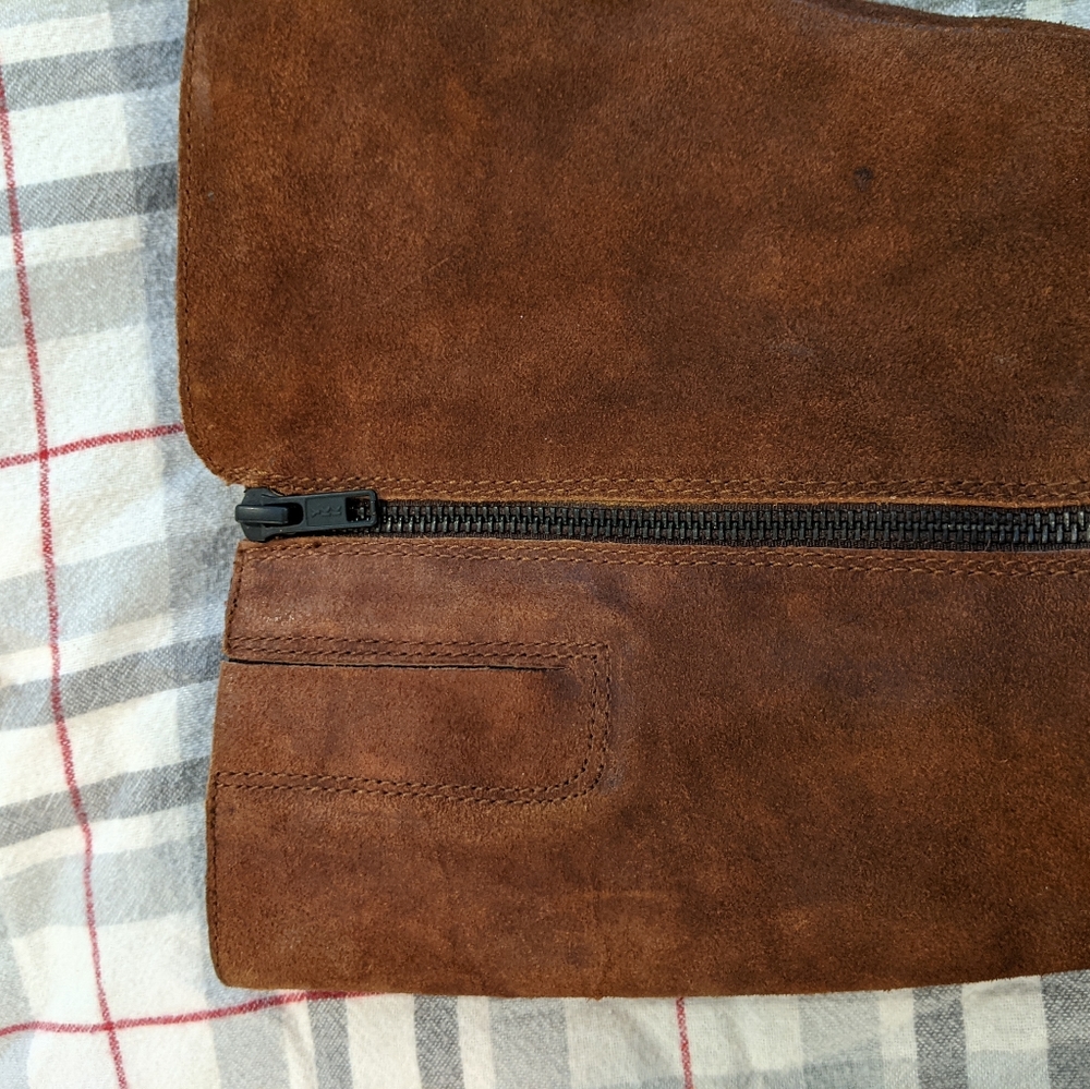 Born brown suede boots, size 10 - Picture 8 of 10